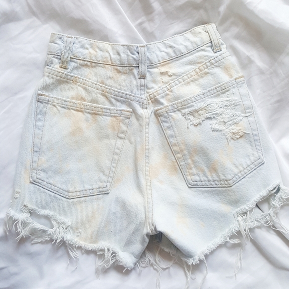 American Apparel High Waisted Cutoff Shorts - Picture 6 of 7